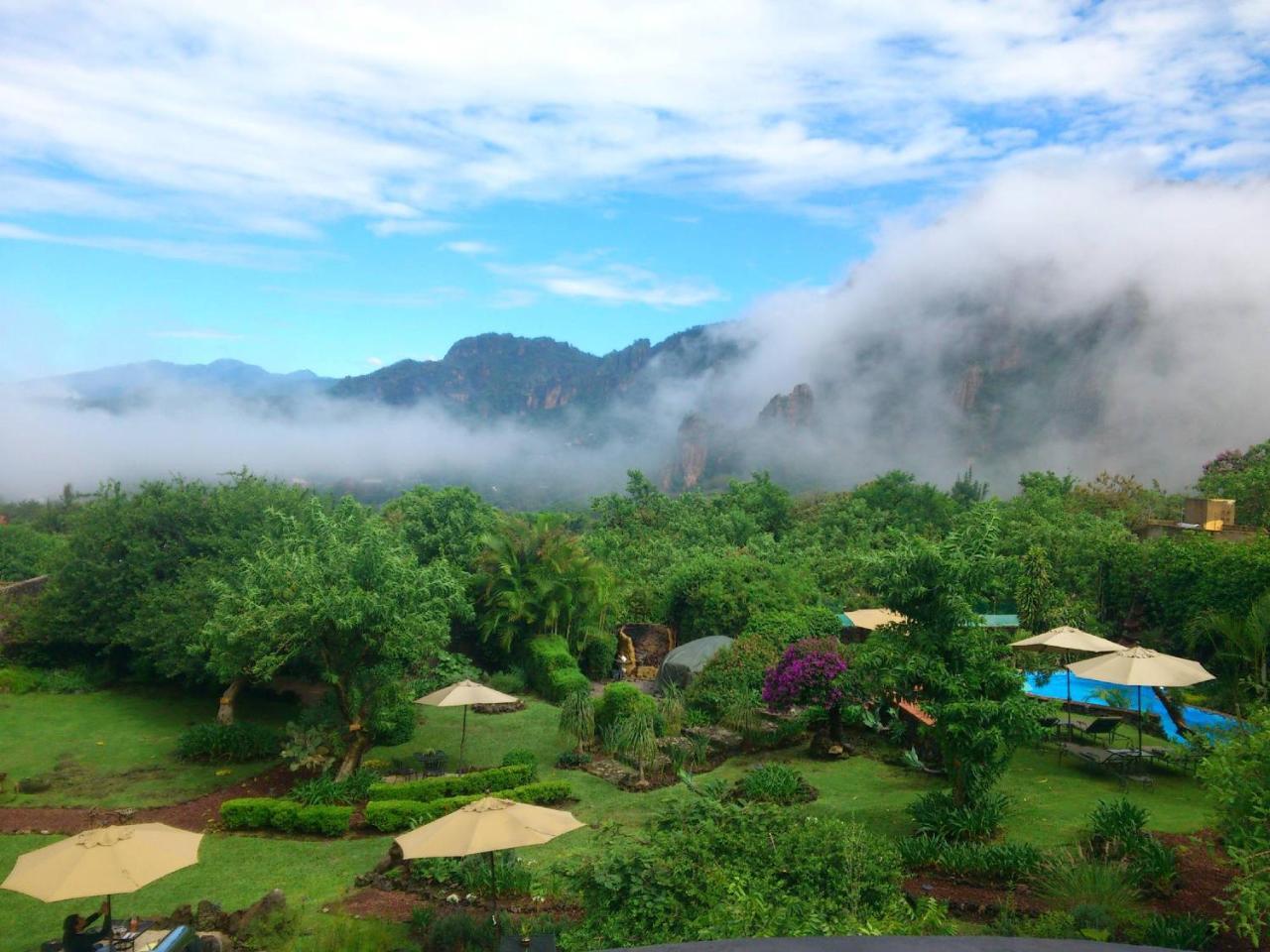 Hotel Valle Mistico Tepoztlán Buitenkant foto